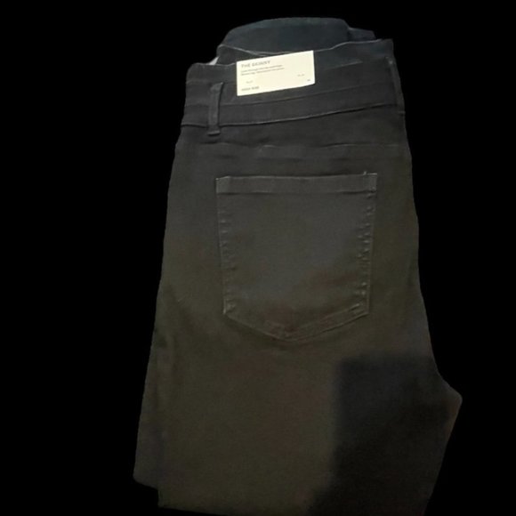 NWT Ann Taylor High Rise "The Skinny Black Jean". SIZE 12 - Picture 2 of 6